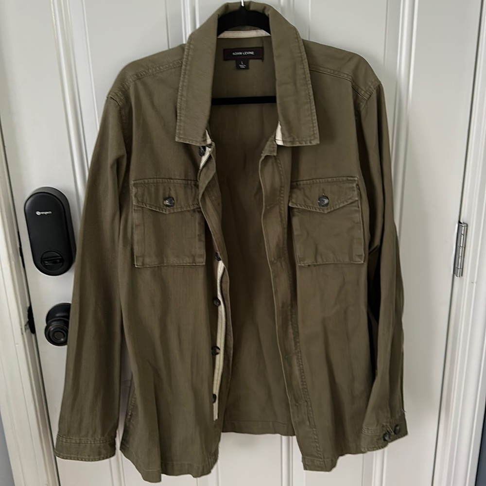 Army green jacket